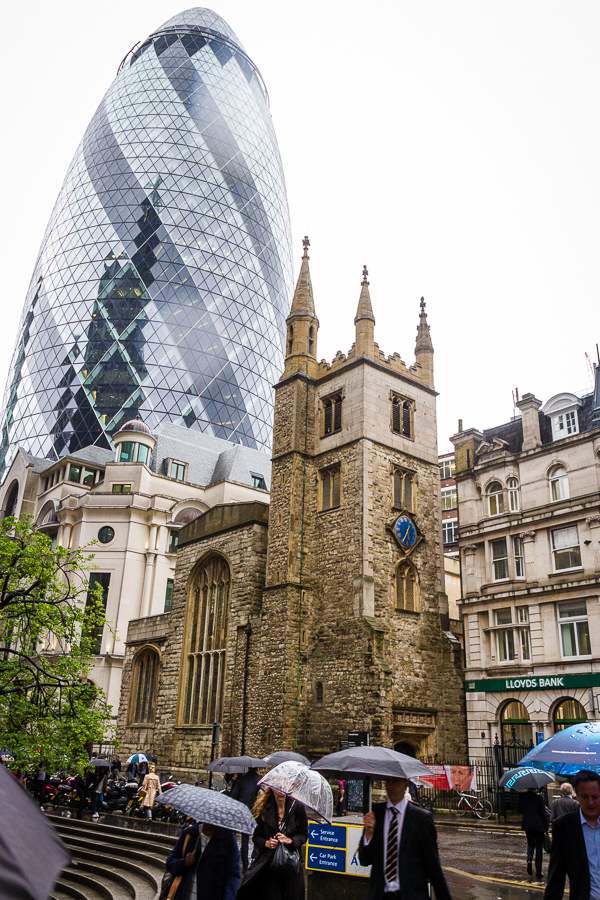 Londres pas cher - Une église dans la City