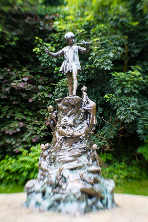 Londres pas cher - Statue de Peter Pan