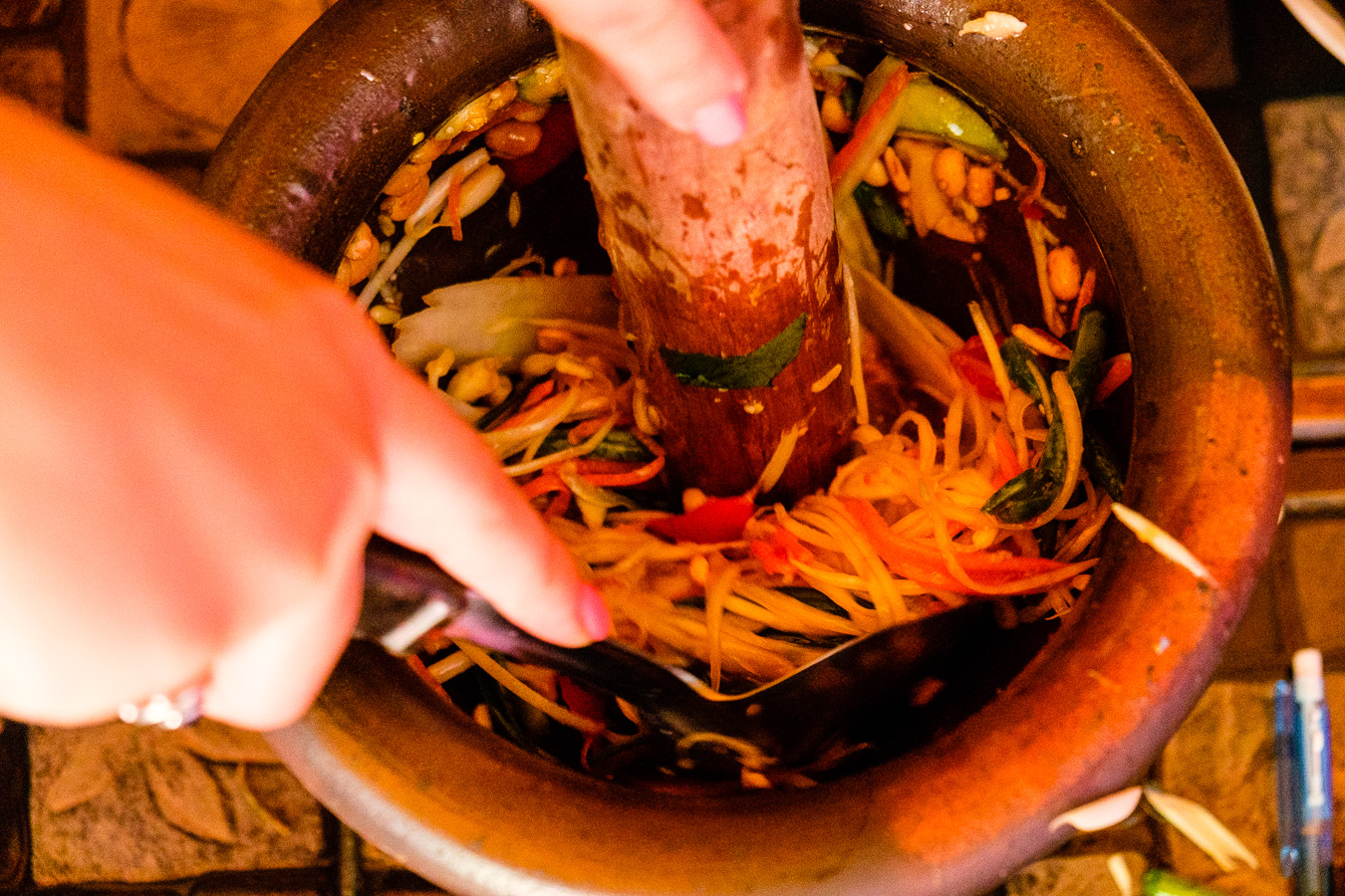 Mon cours de cuisine vegan à Chiang Mai