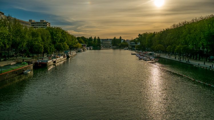 Paris 19 - Canal de l'Ourcq