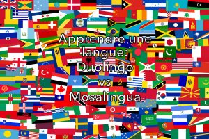 Apprendre une langue: Dulolingo vs Mosalingua