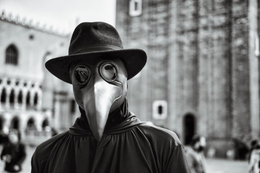 Carnaval de Venise masque de la peste